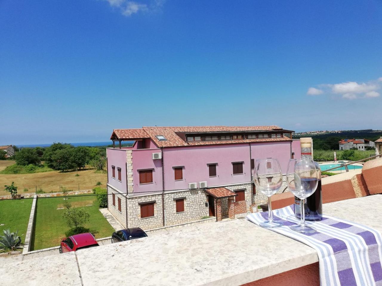 Apartment Sofia With Roof Terrace And Sea View In Gedići Esterno foto